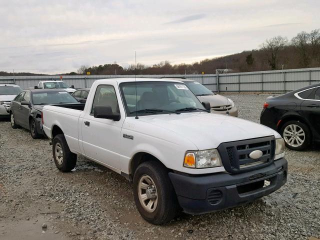 1FTYR10D98PB01624 - 2008 FORD RANGER WHITE photo 1