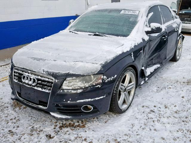 WAUMK78K49N046373 - 2009 AUDI A4 PRESTIG BLACK photo 2