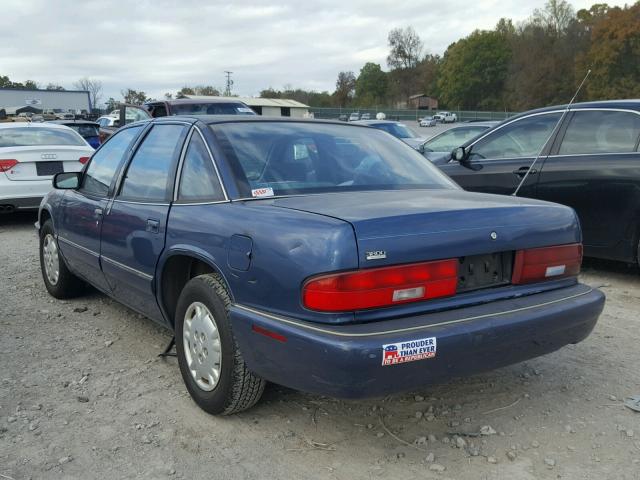 2G4WB52K6T1479335 - 1996 BUICK REGAL CUST BLUE photo 3