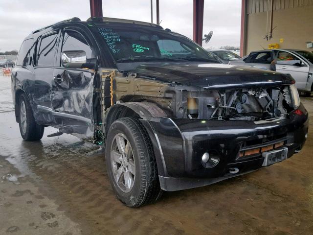 5N1BA0NF6CN609325 - 2012 NISSAN ARMADA SV BLACK photo 1