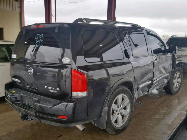 5N1BA0NF6CN609325 - 2012 NISSAN ARMADA SV BLACK photo 4