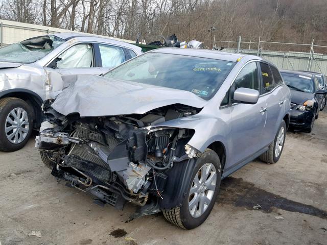 JM3ER29L270154201 - 2007 MAZDA CX-7 SILVER photo 2