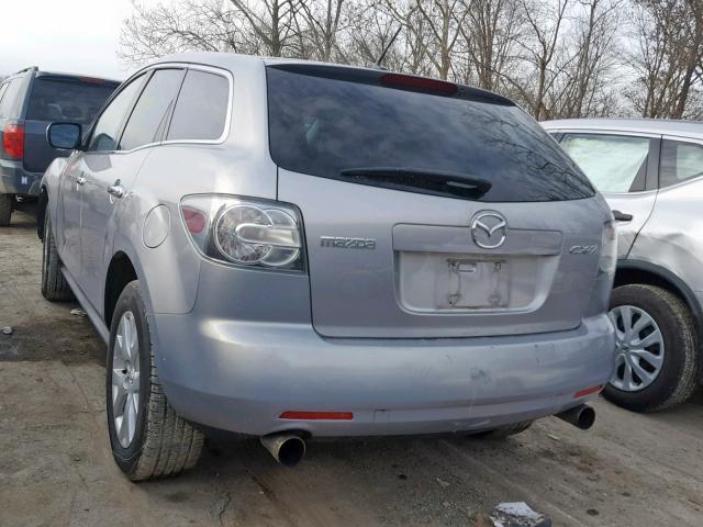 JM3ER29L270154201 - 2007 MAZDA CX-7 SILVER photo 3