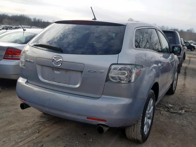 JM3ER29L270154201 - 2007 MAZDA CX-7 SILVER photo 4