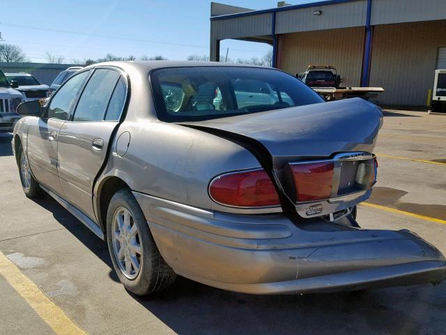 1G4HP52K244167349 - 2004 BUICK LESABRE CU TAN photo 3