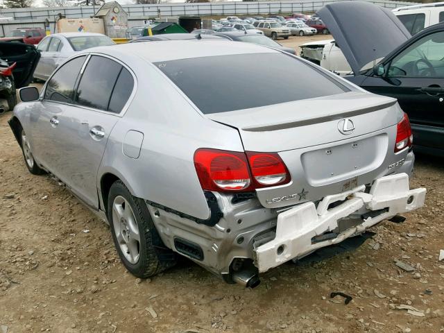 JTHBH96S565008376 - 2006 LEXUS GS GENERAT SILVER photo 3