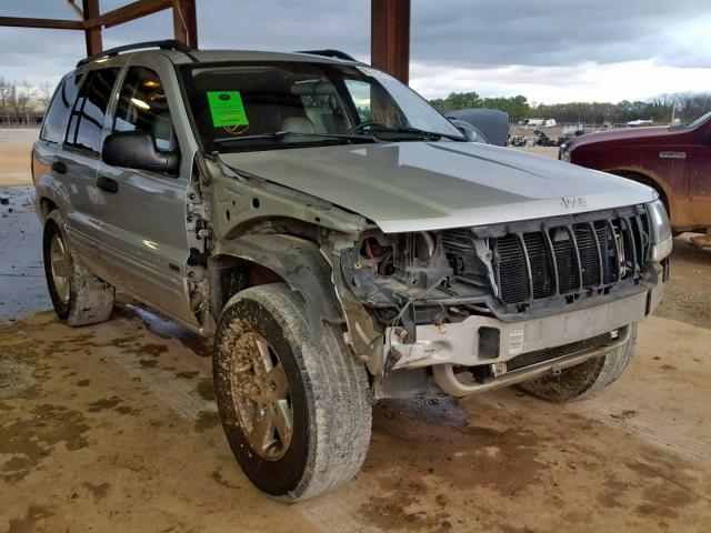 1J4GX48S64C292078 - 2004 JEEP GRAND CHER SILVER photo 1