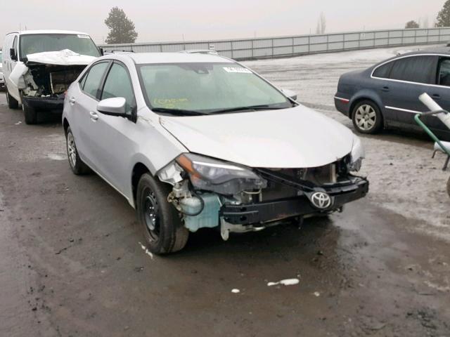 2T1BURHE9HC851961 - 2017 TOYOTA COROLLA L SILVER photo 1