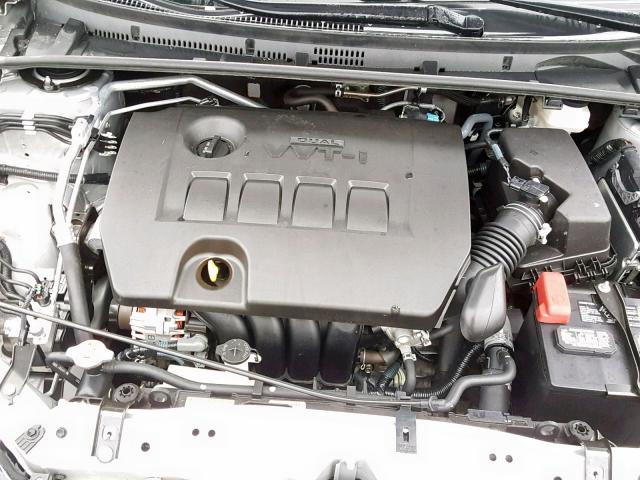 2T1BURHE9HC851961 - 2017 TOYOTA COROLLA L SILVER photo 7