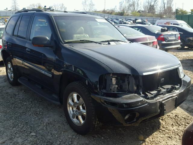 1GKDT13S922339556 - 2002 GMC ENVOY BLACK photo 1