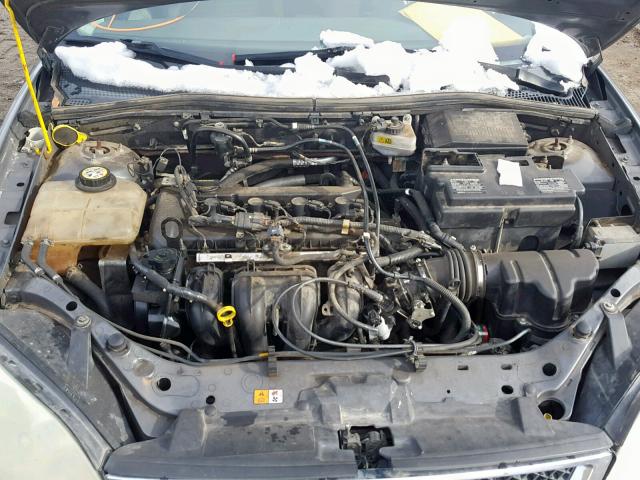 1FAFP34N67W244360 - 2007 FORD FOCUS ZX4 GRAY photo 7