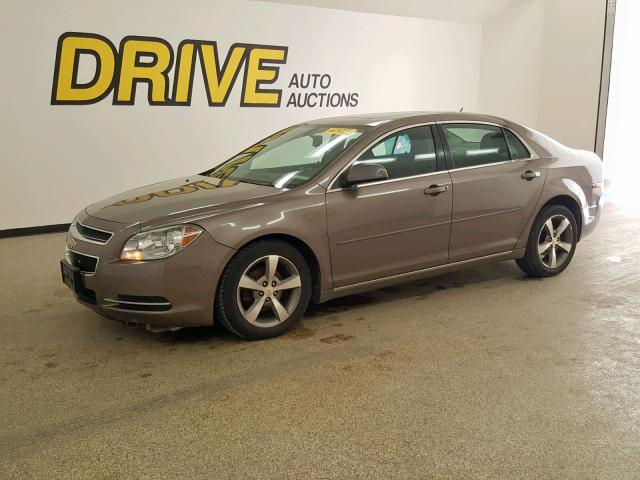 1G1ZC5E14BF169136 - 2011 CHEVROLET MALIBU 1LT 米色 照片 2