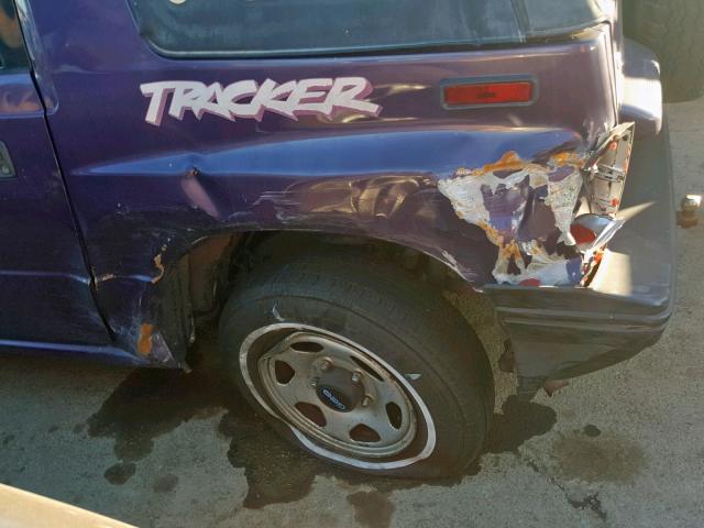 2CNBJ186XS6905517 - 1995 GEO TRACKER PURPLE photo 9