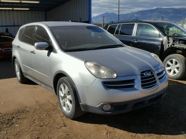 4S4WX85C164418412 - 2006 SUBARU B9 TRIBECA SILVER photo 1