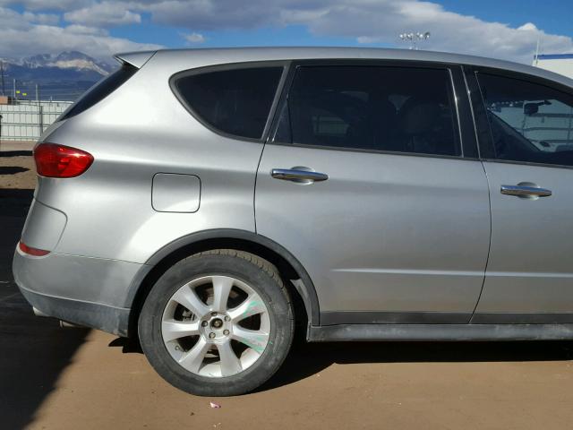 4S4WX85C164418412 - 2006 SUBARU B9 TRIBECA SILVER photo 9