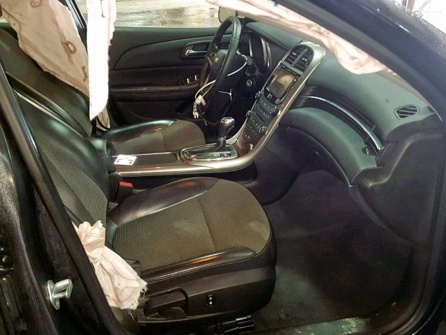 1G11C5SAXDF290970 - 2013 CHEVROLET MALIBU 1LT BLACK photo 5