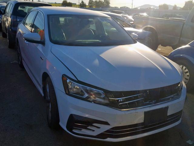 1VWDT7A32HC053445 - 2017 VOLKSWAGEN PASSAT R-L WHITE photo 1