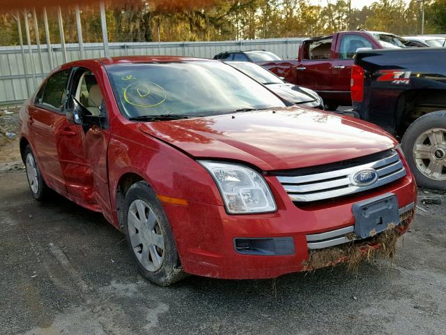 3FAHP06Z99R205324 - 2009 FORD FUSION S RED photo 1