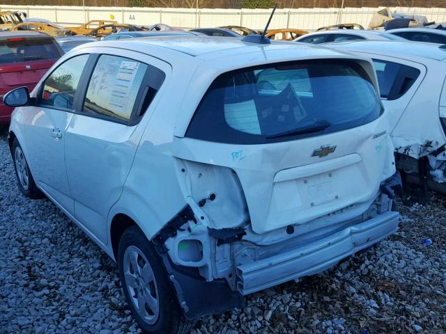 1G1JA6SH6G4174450 - 2016 CHEVROLET SONIC LS 白色 照片 3