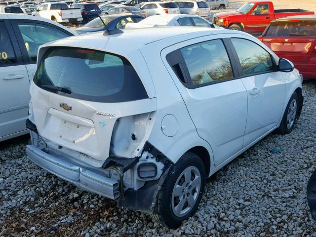 1G1JA6SH6G4174450 - 2016 CHEVROLET SONIC LS 白色 照片 4