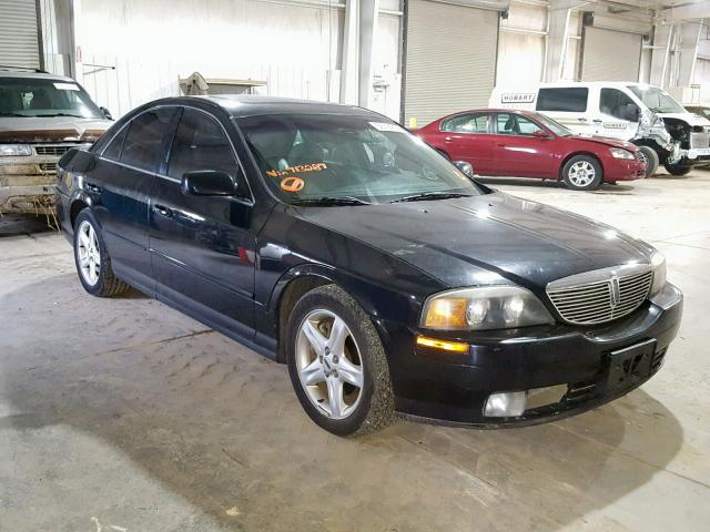1LNHM86S62Y713287 - 2002 LINCOLN LS BLACK photo 1
