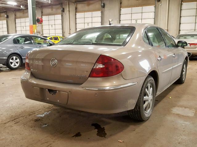 2G4WD582371165682 - 2007 BUICK LACROSSE C BEIGE photo 4