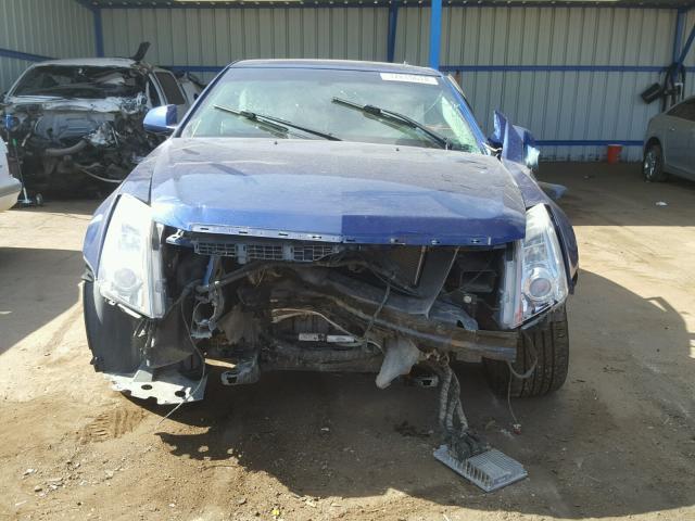 1G6DS5E32C0125228 - 2012 CADILLAC CTS PREMIU BLUE photo 10