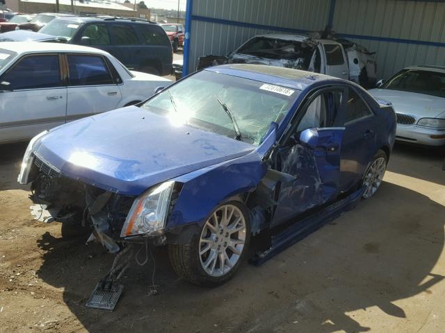 1G6DS5E32C0125228 - 2012 CADILLAC CTS PREMIU BLUE photo 2