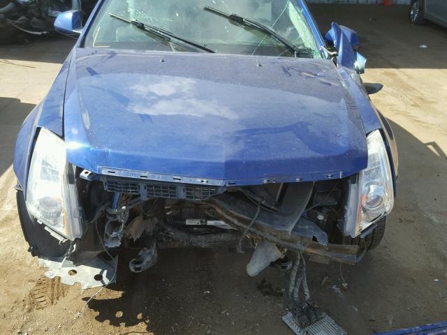 1G6DS5E32C0125228 - 2012 CADILLAC CTS PREMIU BLUE photo 7