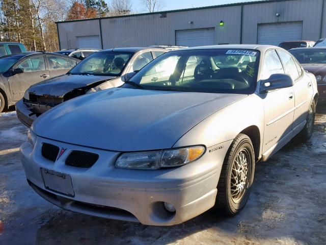 1G2WP52K0XF339323 - 1999 PONTIAC GRAND PRIX ვერცხლისფერი ფოტო 2