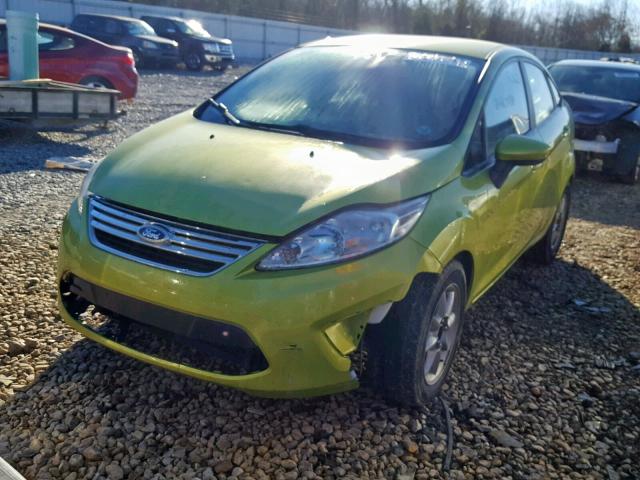 3FADP4BJ5BM206981 - 2011 FORD FIESTA SE GREEN photo 2