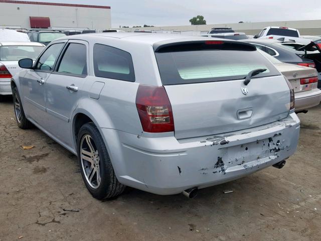 2D4FV47T96H122351 - 2006 DODGE MAGNUM SE SILVER photo 3