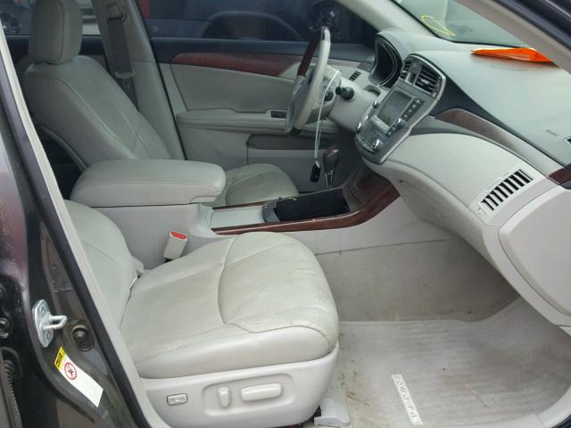 4T1BK3DBXCU467130 - 2012 TOYOTA AVALON BAS GRAY photo 5