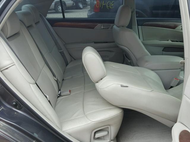 4T1BK3DBXCU467130 - 2012 TOYOTA AVALON BAS GRAY photo 6