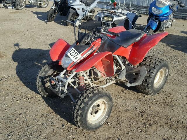 1HFTE270764504049 - 2006 HONDA TRX250 EX RED photo 2