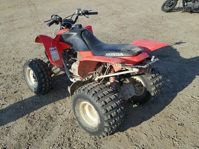 1HFTE270764504049 - 2006 HONDA TRX250 EX RED photo 3