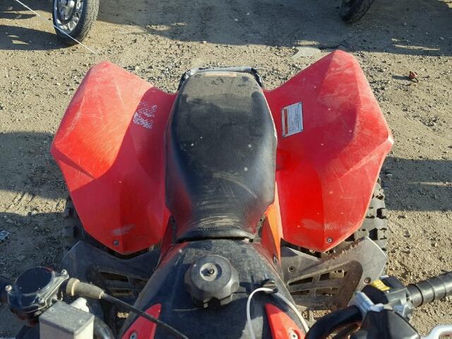 1HFTE270764504049 - 2006 HONDA TRX250 EX RED photo 6