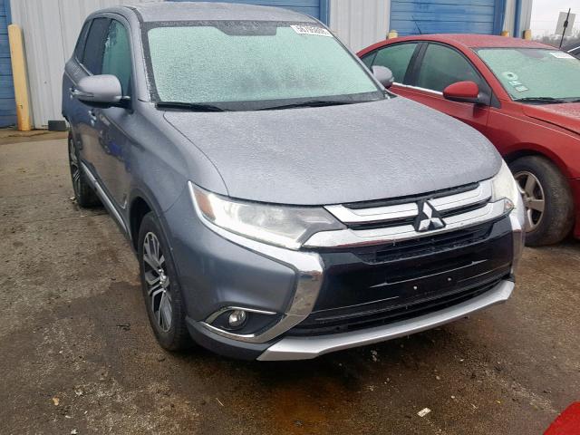 JA4AZ3A39HZ019166 - 2017 MITSUBISHI OUTLANDER GRAY photo 1