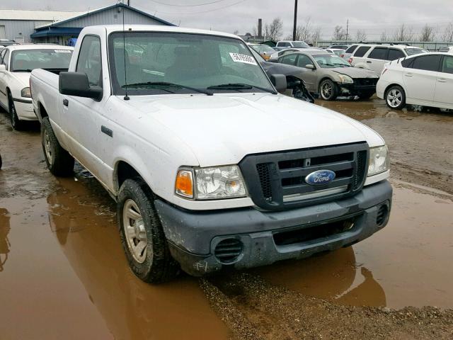 1FTYR10D69PA63366 - 2009 FORD RANGER WHITE photo 1