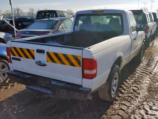 1FTYR10D69PA63366 - 2009 FORD RANGER WHITE photo 4