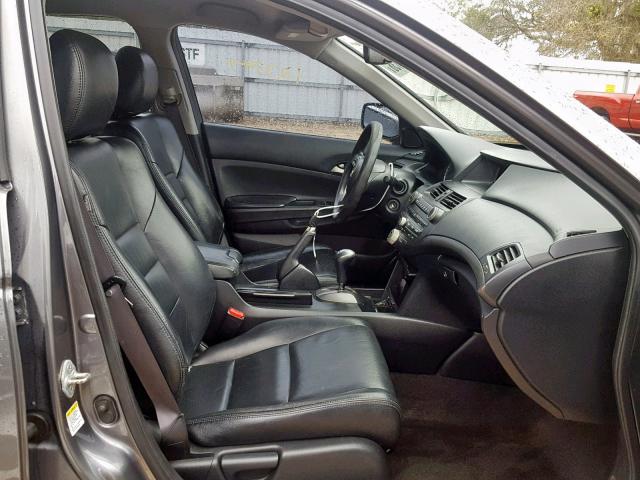 1HGCP26449A105471 - 2009 HONDA ACCORD LXP GRAY photo 5