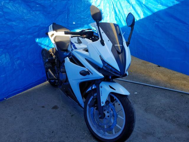 MLHPC4406G5300157 - 2016 HONDA CBR500 RA- WHITE photo 1