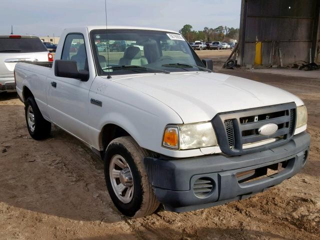 1FTYR10DX8PA53129 - 2008 FORD RANGER WHITE photo 1