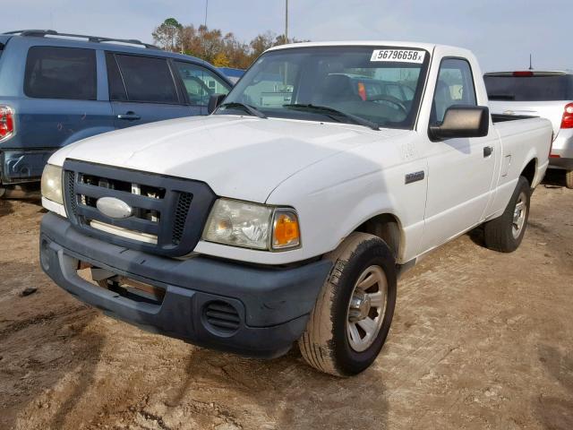 1FTYR10DX8PA53129 - 2008 FORD RANGER WHITE photo 2