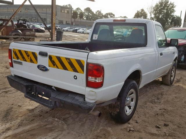 1FTYR10DX8PA53129 - 2008 FORD RANGER WHITE photo 4