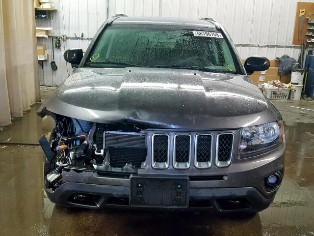 1C4NJDBB7ED760340 - 2014 JEEP COMPASS SP 石墨色 照片 9