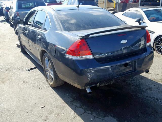 2G1WC5E36D1115495 - 2013 CHEVROLET IMPALA LTZ CHARCOAL photo 3