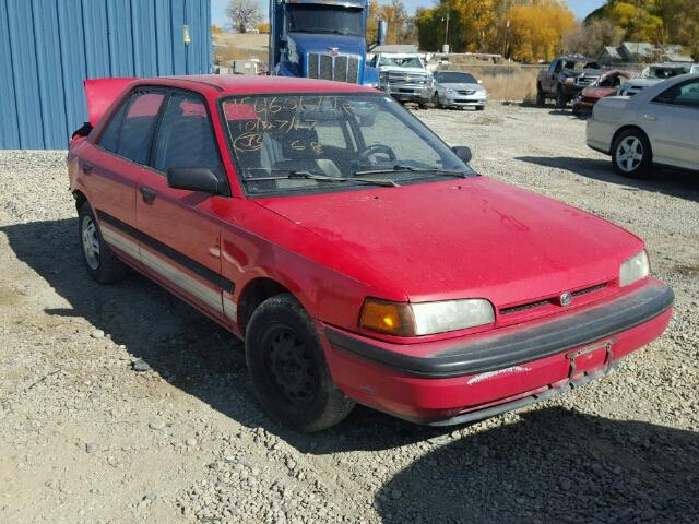 JM1BG2243R0781903 - 1994 MAZDA PROTEGE DX RED photo 1