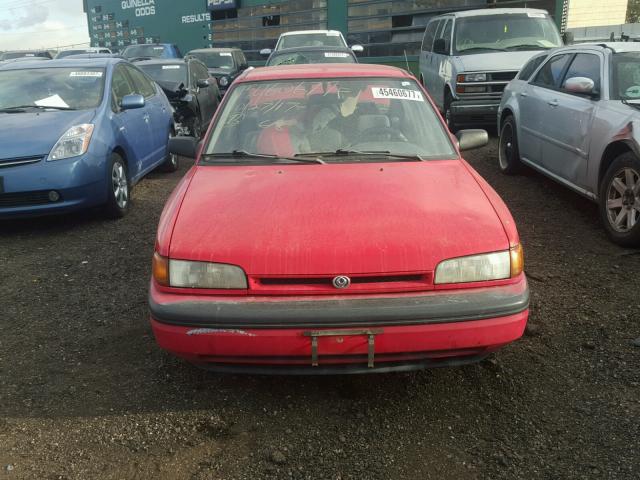 JM1BG2243R0781903 - 1994 MAZDA PROTEGE DX RED photo 9