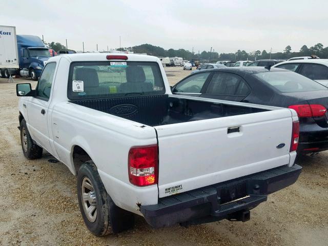 1FTKR1AD7BPA06832 - 2011 FORD RANGER WHITE photo 3